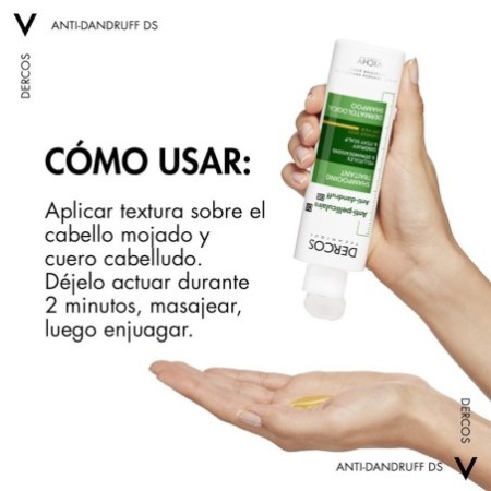 Vichy Dercos Technique Champú Anticaspa Seca, 400 ml