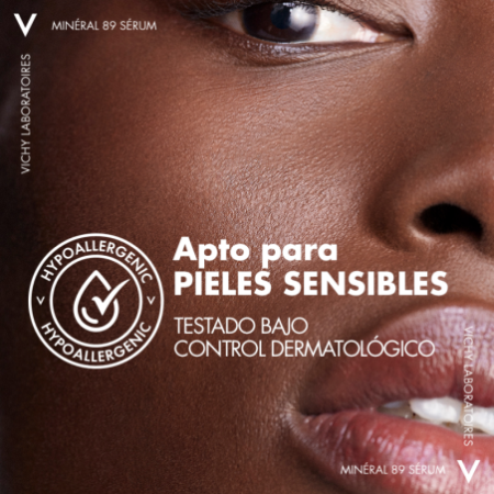 Vichy Minéral 89 Sérum Concentrado Fortificante Con Ácido Hialurónico, 50 ml