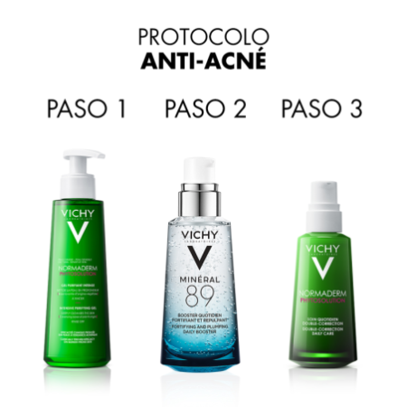 Vichy Minéral 89 Sérum Concentrado Fortificante Con Ácido Hialurónico, 50 ml