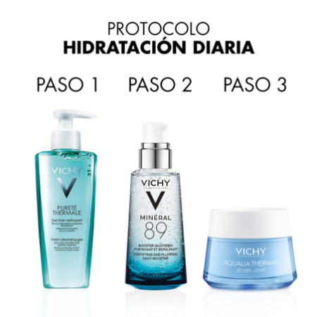 Vichy Minéral 89 Sérum Concentrado Fortificante Con Ácido Hialurónico, 50 ml
