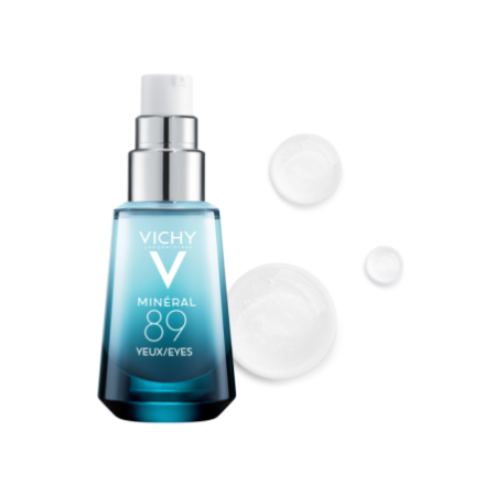 Vichy Minéral 89 Contorno Reparador Fortificante Ojos, 15 ml