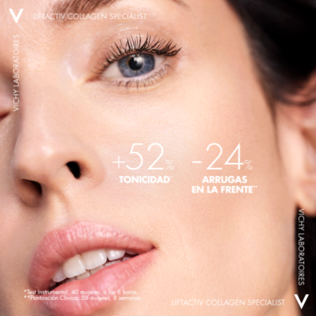 Vichy Liftactiv Specialist Crema Día Collagen Specialist Antiarrugas Péptidos Antiedad, 50 ml