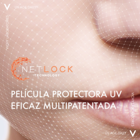 Vichy Capital Soleil UV-AGE Water Fluid Antifotoenvejecimiento UVB SPF50+ UVA, 40 ml