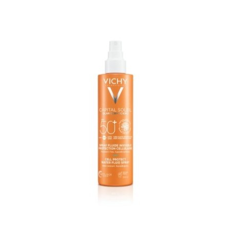 Vichy Capital Soleil Cell Protect Water Fluid Spray SPF 50, 200 ml