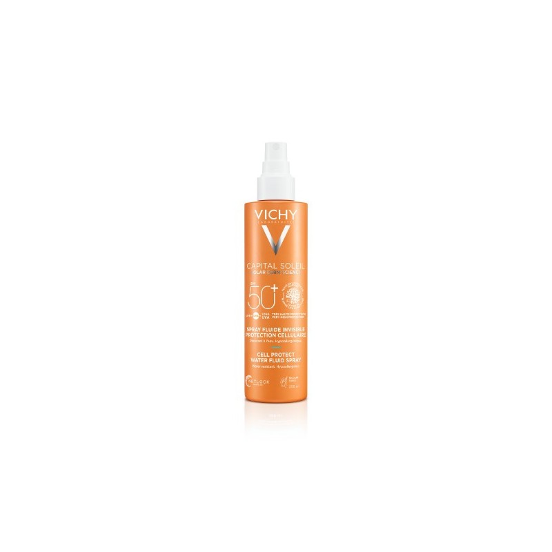 Vichy Capital Soleil Cell Protect Water Fluid Spray SPF 50, 200 ml