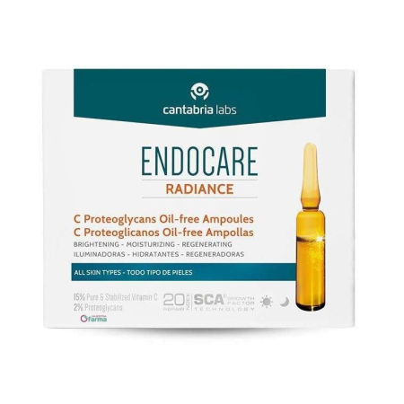 Endocare Radiance C Proteolglic Oil-free 30 ampollas x 2 ml