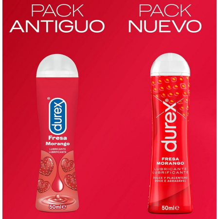 Durex Lubricante Fresa, 50 ml