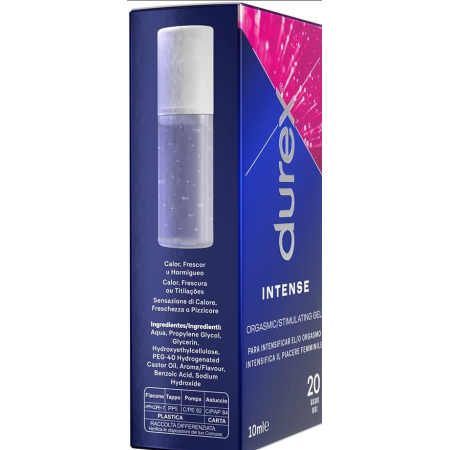 Durex Intense Orgasmic Gel, 10 ml (20 dosis)
