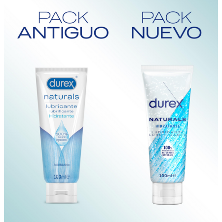 Durex Lubricante Naturals Hidratante, 100 ml