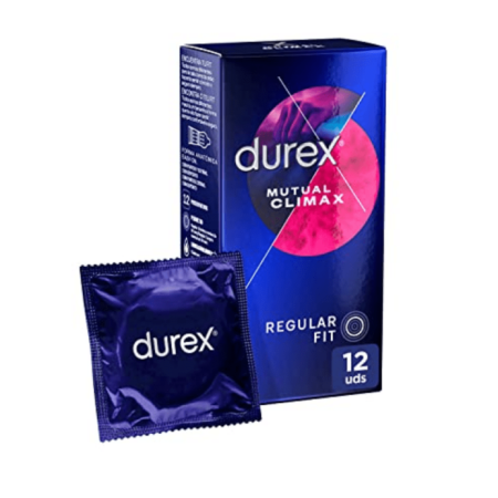 Durex Preservativos Mutual Climax, 12 condones