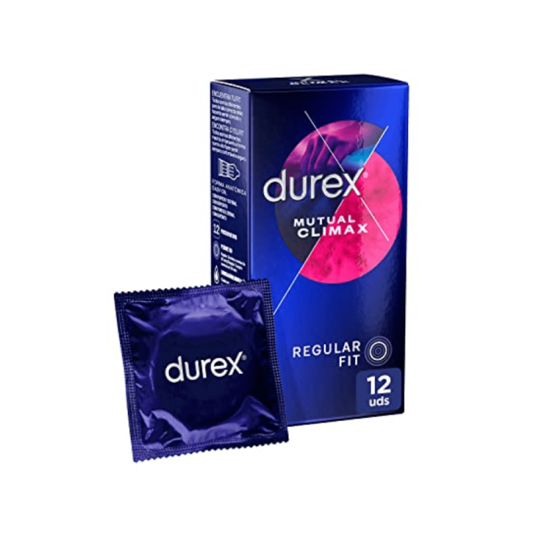 Durex Preservativos Mutual Climax, 12 condones