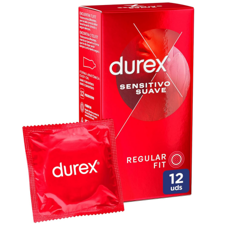 Durex Preservativos Sensitivo Suave, 12 condones