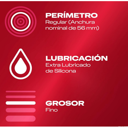 Durex Preservativos Sensitivo Suave, 12 condones