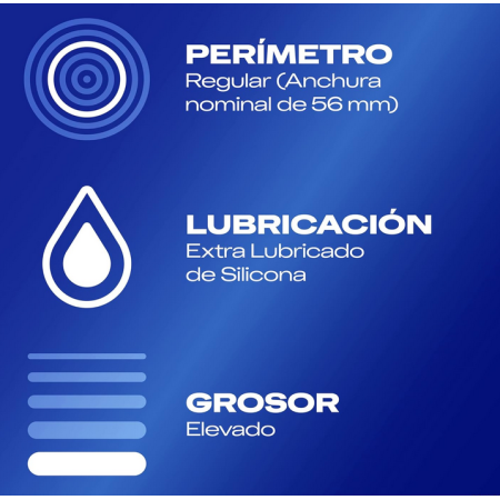 Durex Preservativos Extra Seguro, 12 condones