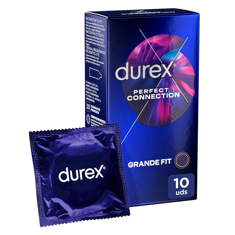 Durex Preservativos Perfect Connection, 10 condones