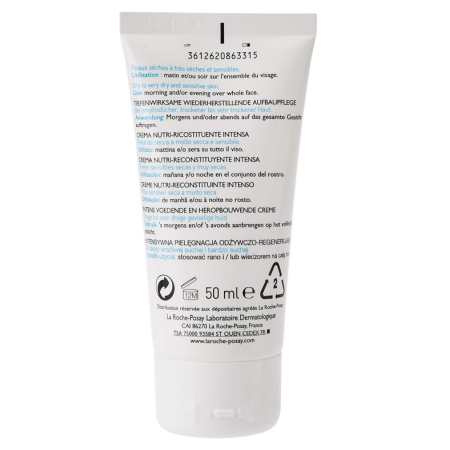 La Roche Posay Nutritic Intense Crema Nutri-reconstituyente, 50 ml
