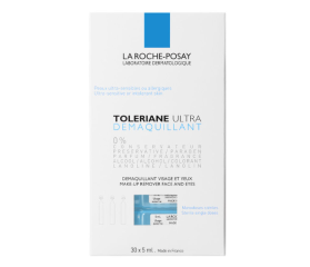 La Roche Posay TOLERIANE Desmaquillante de Ojos, 30 monodosis