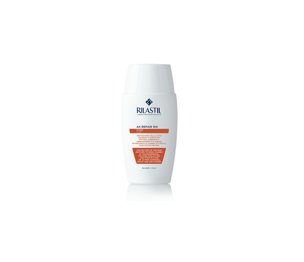 Rilastil Sun System Ak-Repair 100 Protector Solar Para Piel Sensible, 50 ml