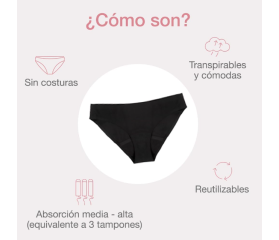 Cumlaude Braga menstrual Talla L