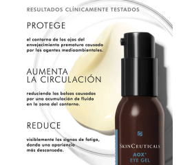 SkinCeuticals Sérum contorno de ojos AOX+ Eye Gel, 15 ml