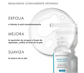 SkinCeuticals Retexturing Activator Sérum hidratante y exfoliante, 15 ml