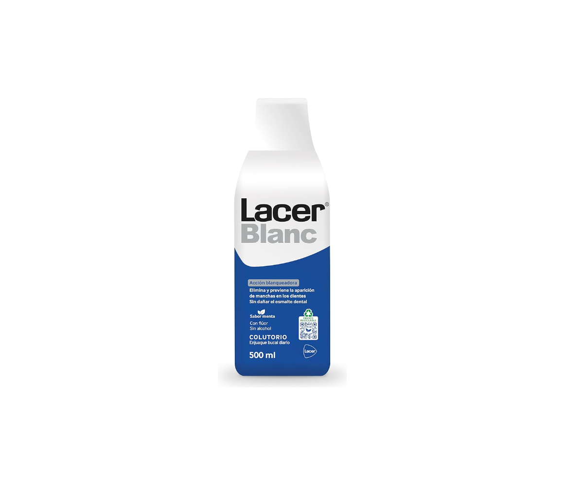 LacerBlanc Colutorio (sabor menta), 500 ml