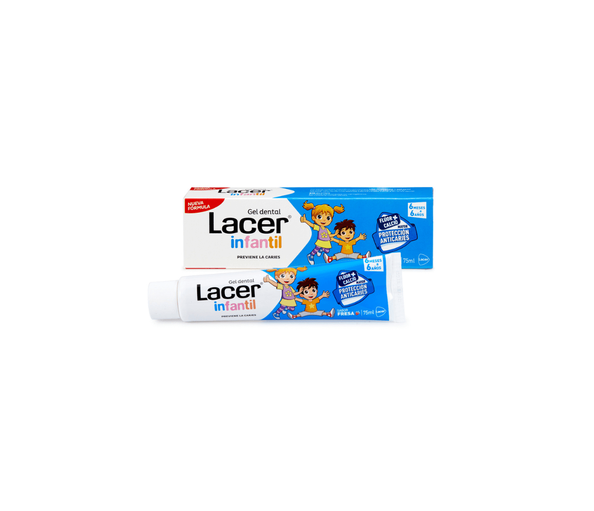Lacer Infantil Gel Dental, 75 ml Lacer Infantil Gel Dental, 75 ml
