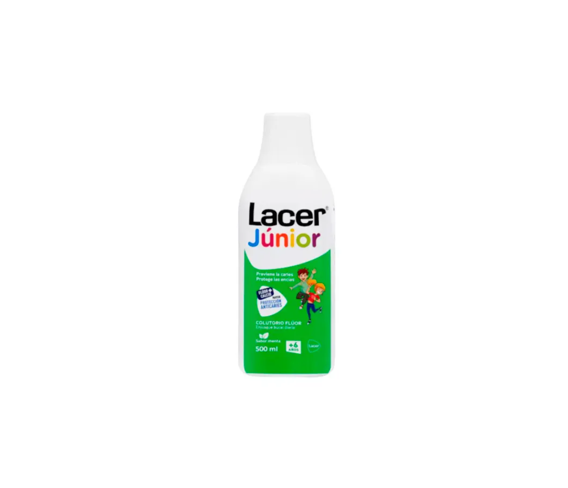 Lacer Flúor Colutorio Diario (sabor menta), 500 ml Lacer Flúor Colutorio Diario (sabor menta), 500 ml