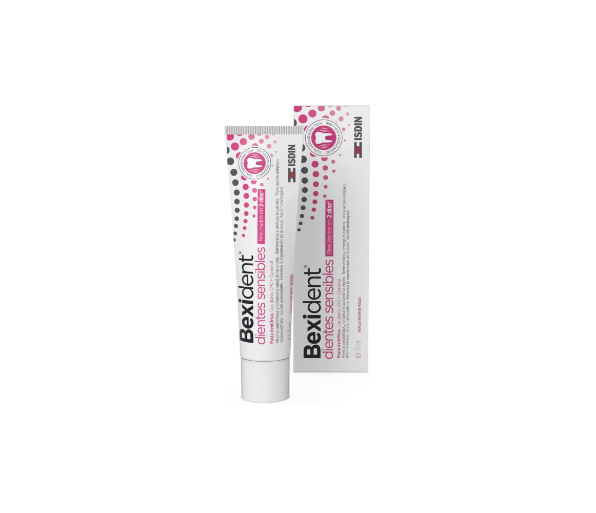 ISDIN BEXIDENT Pasta dentífrica Dientes Sensibles, 75 ml
