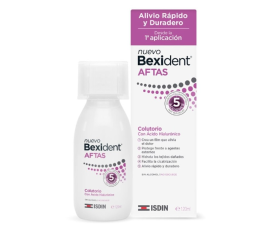 ISDIN BEXIDENT Aftas Colutorio Bucal Protector, 120 ml
