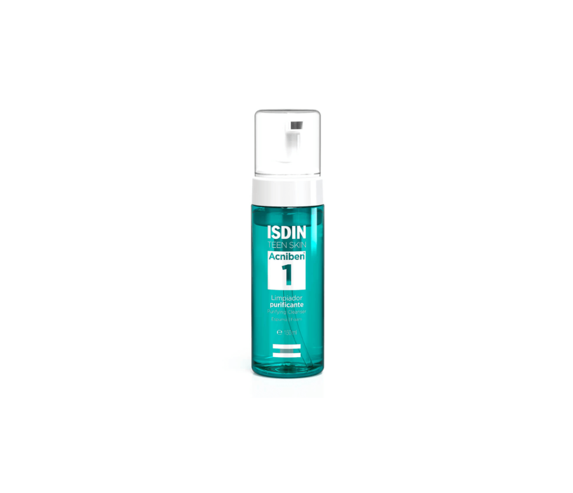 ISDIN ACNIBEN Teen Skin Limpiador Purificante, 150 ml
