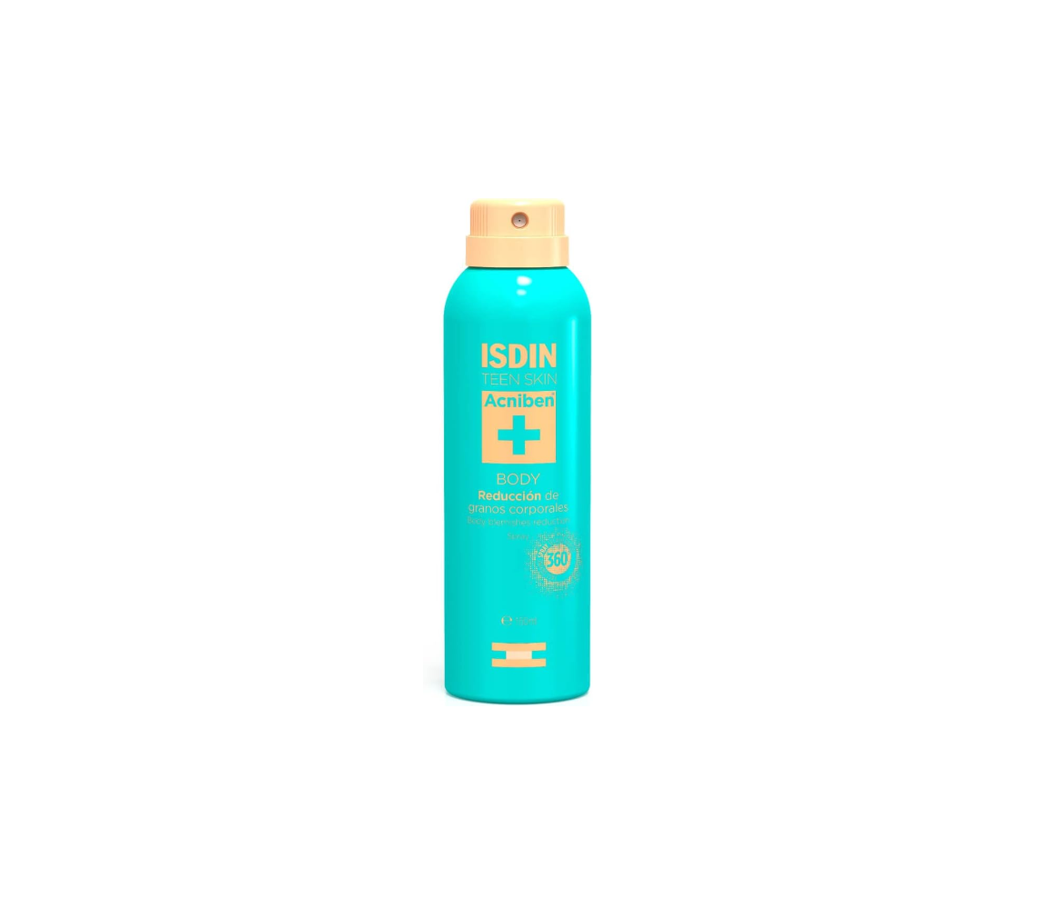 ISDIN ACNIBEN Body Spray Reductor de Granos Corporales, 150 ml