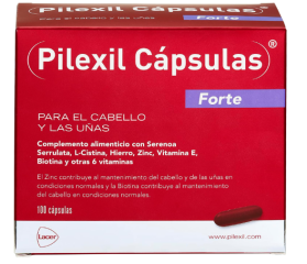 Pilexil Forte Cápsulas Anticaída, 100 cápsulas