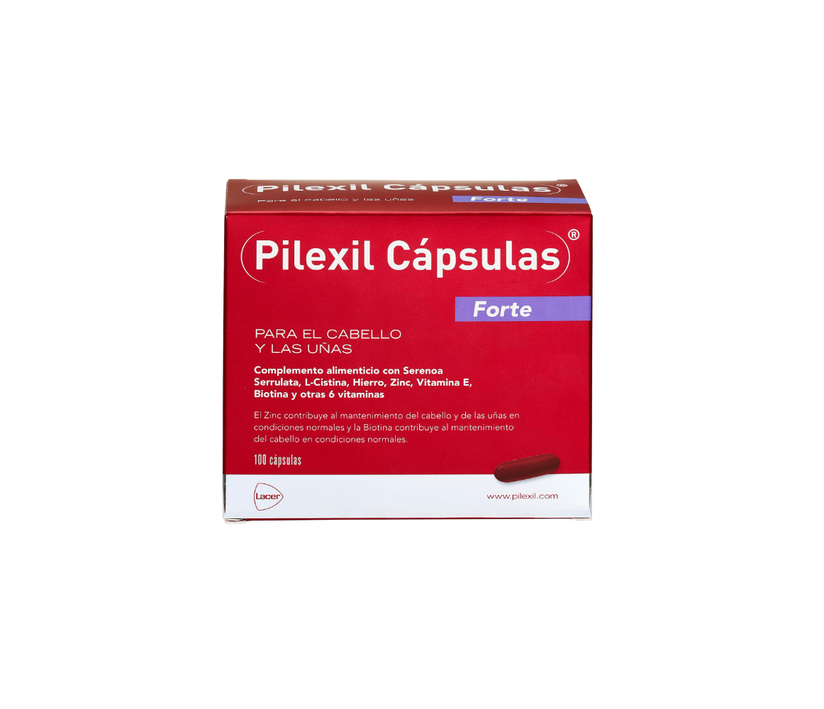 Pilexil Forte Cápsulas Anticaída, 100 cápsulas