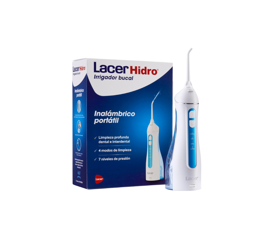 Lacer Hidro Irrigador Bucal Inalámbrico Portátil