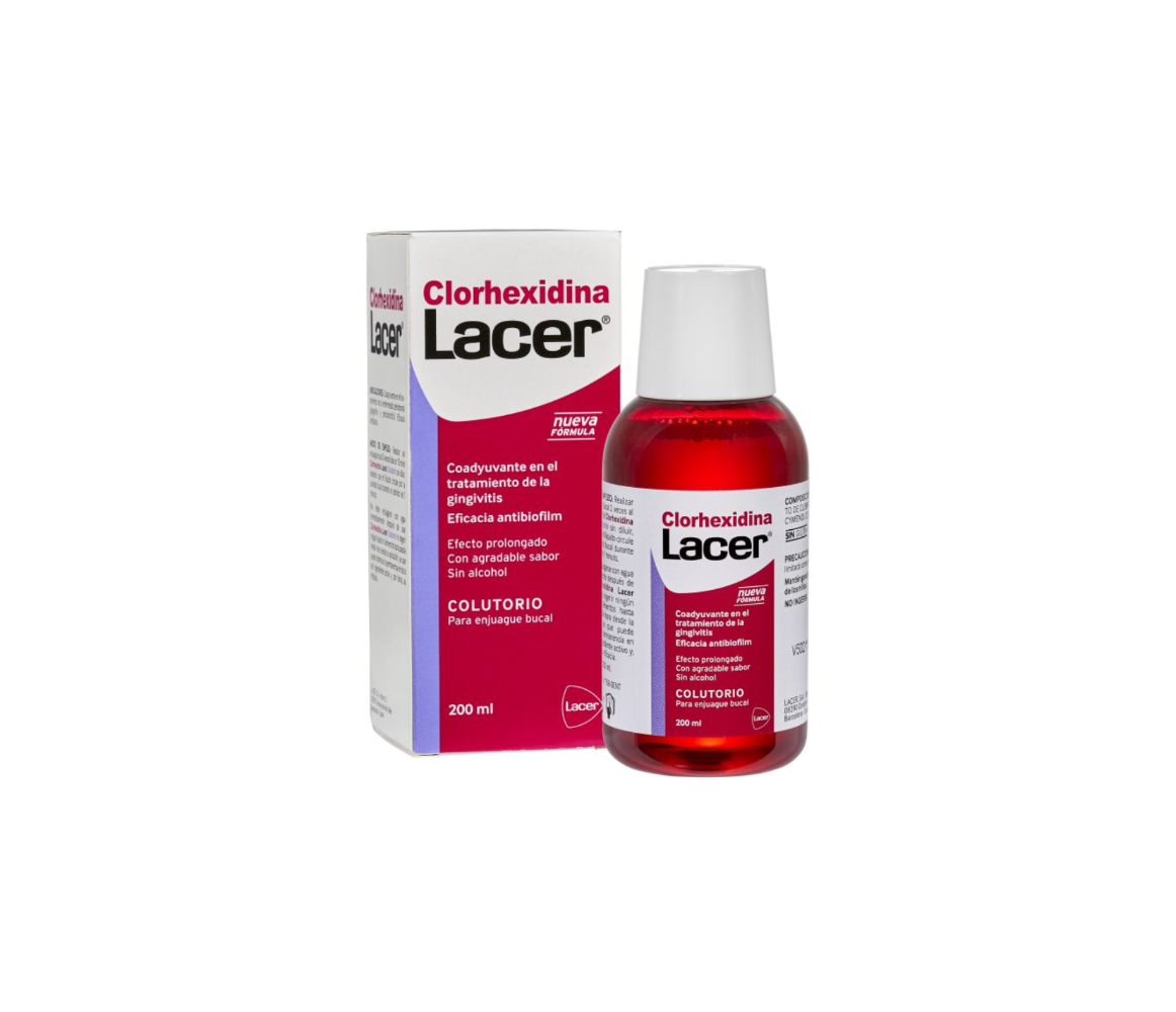 Lacer Clorhexidina Colutorio 0,12%, 200 ml