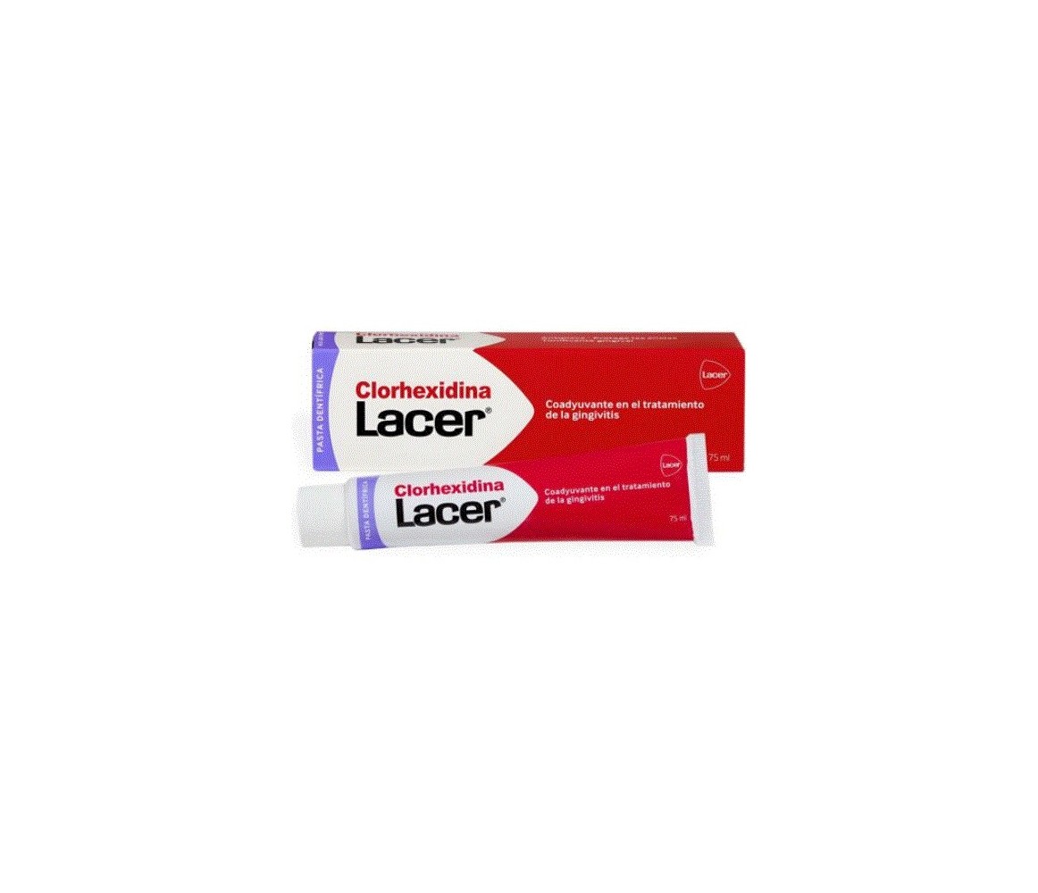 Lacer Clorhexidina Pasta Dentífrica, 75 ml