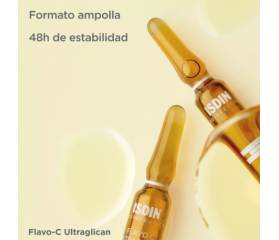 ISDIN ISDINCEUTICS Flavo-C Ultraglican, 30 ampollas x 2 ml