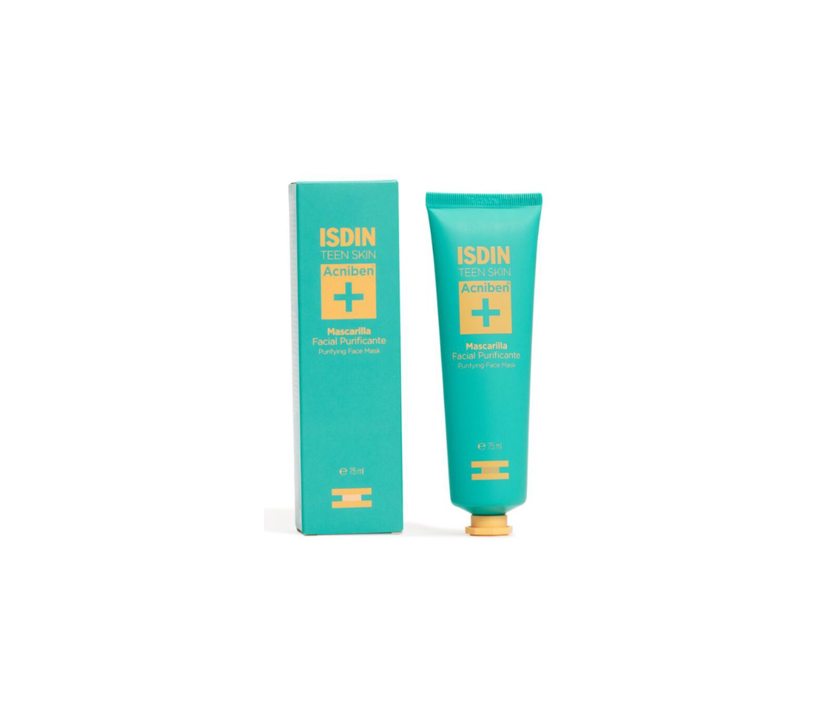 ISDIN ACNIBEN TEEN SKIN Mascarilla Facial Purificante, 75 ml