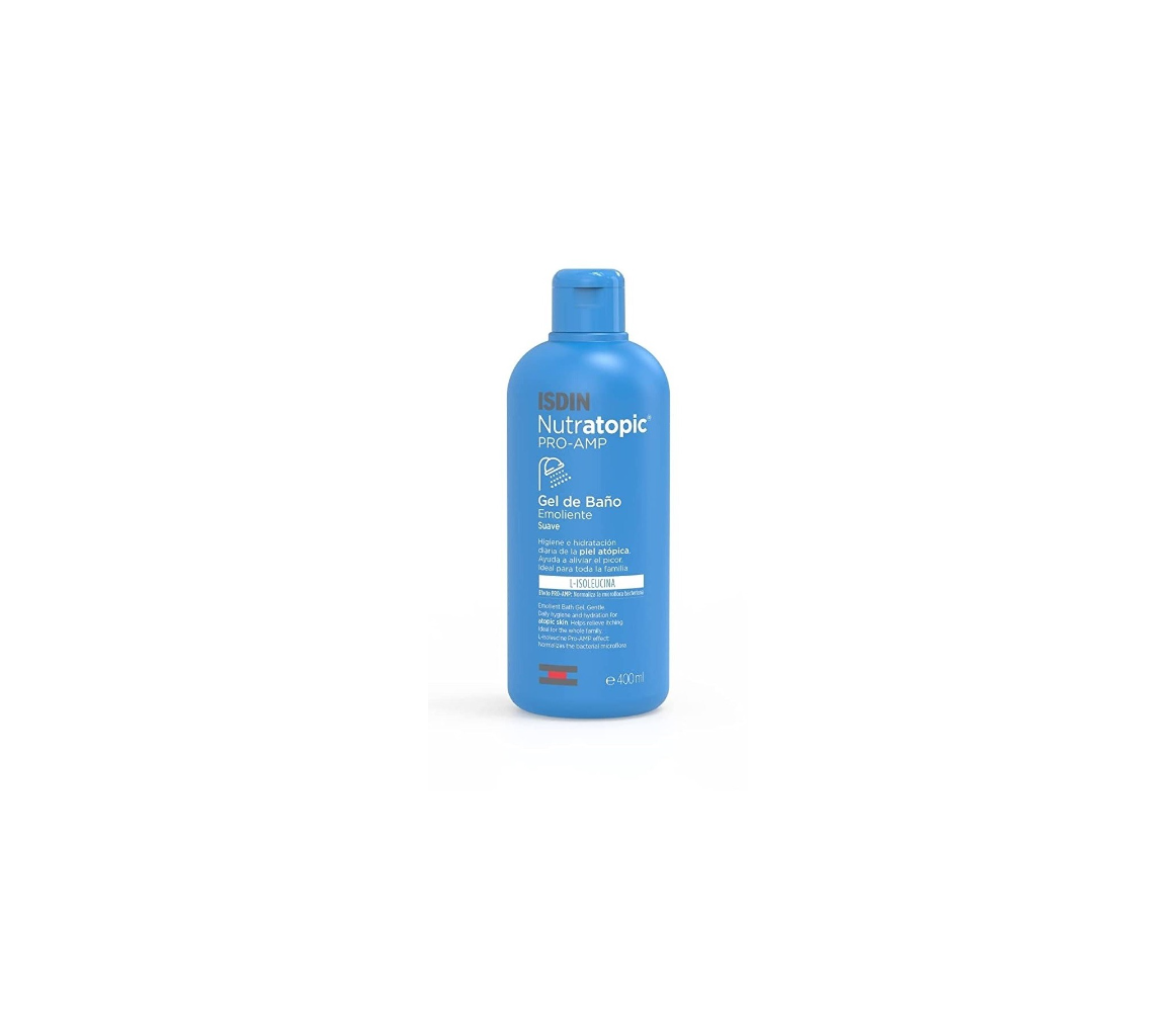 ISDIN NUTRATOPIC PRO-AMP Gel de Baño Emoliente, 400 ml
