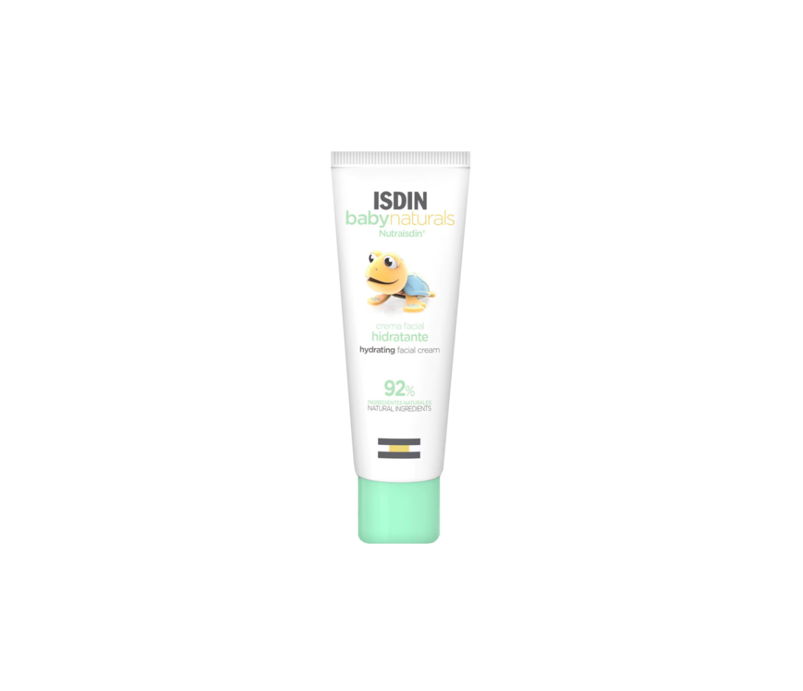 ISDIN BABY NATURALS NUTRAISDIN Crema Facial Hidratante, 50 ml