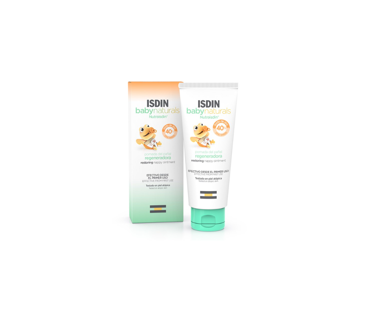 ISDIN BABY NATURALS Pomada zona Pañal NUTRAISDIN 40%, 100 ml