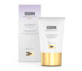 ISDIN GLICOISDIN 15 Moderate Crema Antiedad con Ácido Glicólico, 50 g