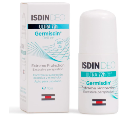 ISDIN GERMISDIN RX Ultra Desodorante 72h Roll-On, 40 ml