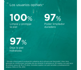 ISDIN GERMISDIN Aloe Vera Gel de Baño Corporal, 1000 ml