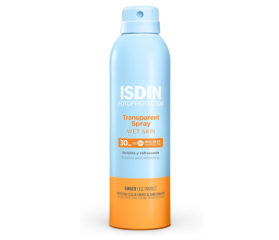 ISDIN Fotoprotector Transparent Spray Wet Skin SPF30+, 250 ml