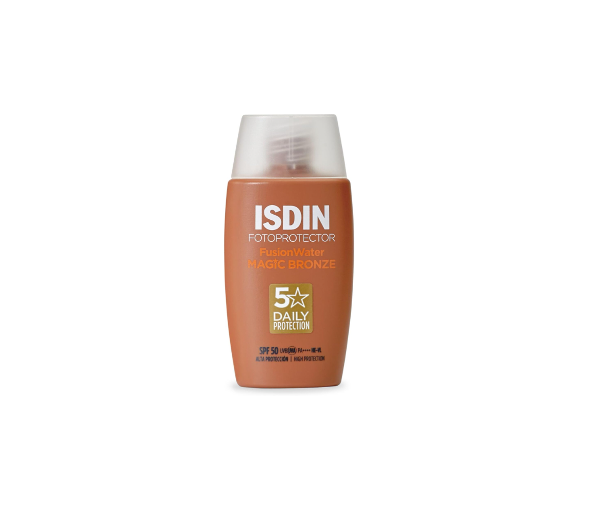 ISDIN Fotoprotector Fusion Water MAGIC SPF50 Bronze, 50 ml