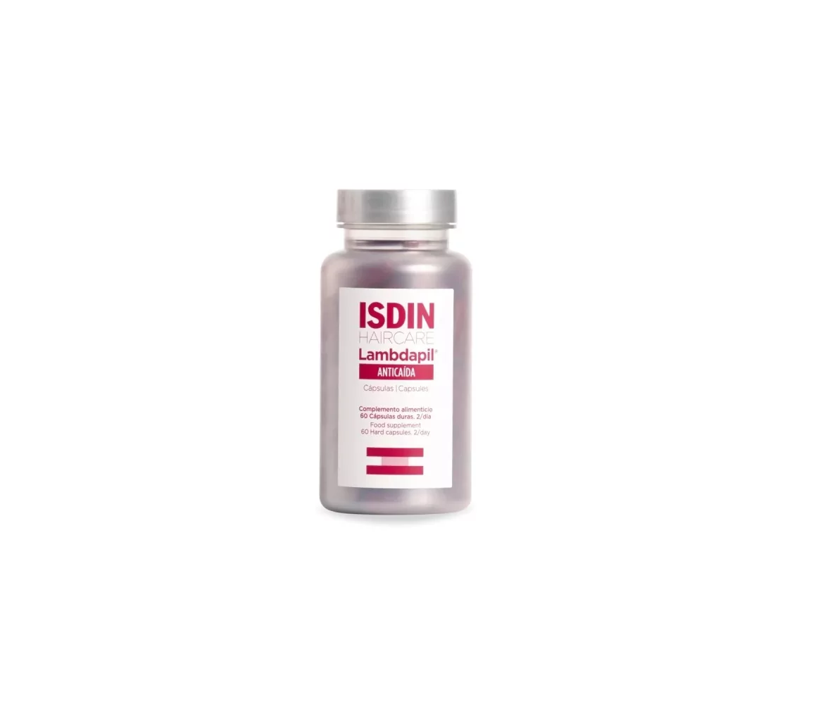 ISDIN LAMBDAPIL Cápsulas Anticaída del Cabello, 60 cápsulas