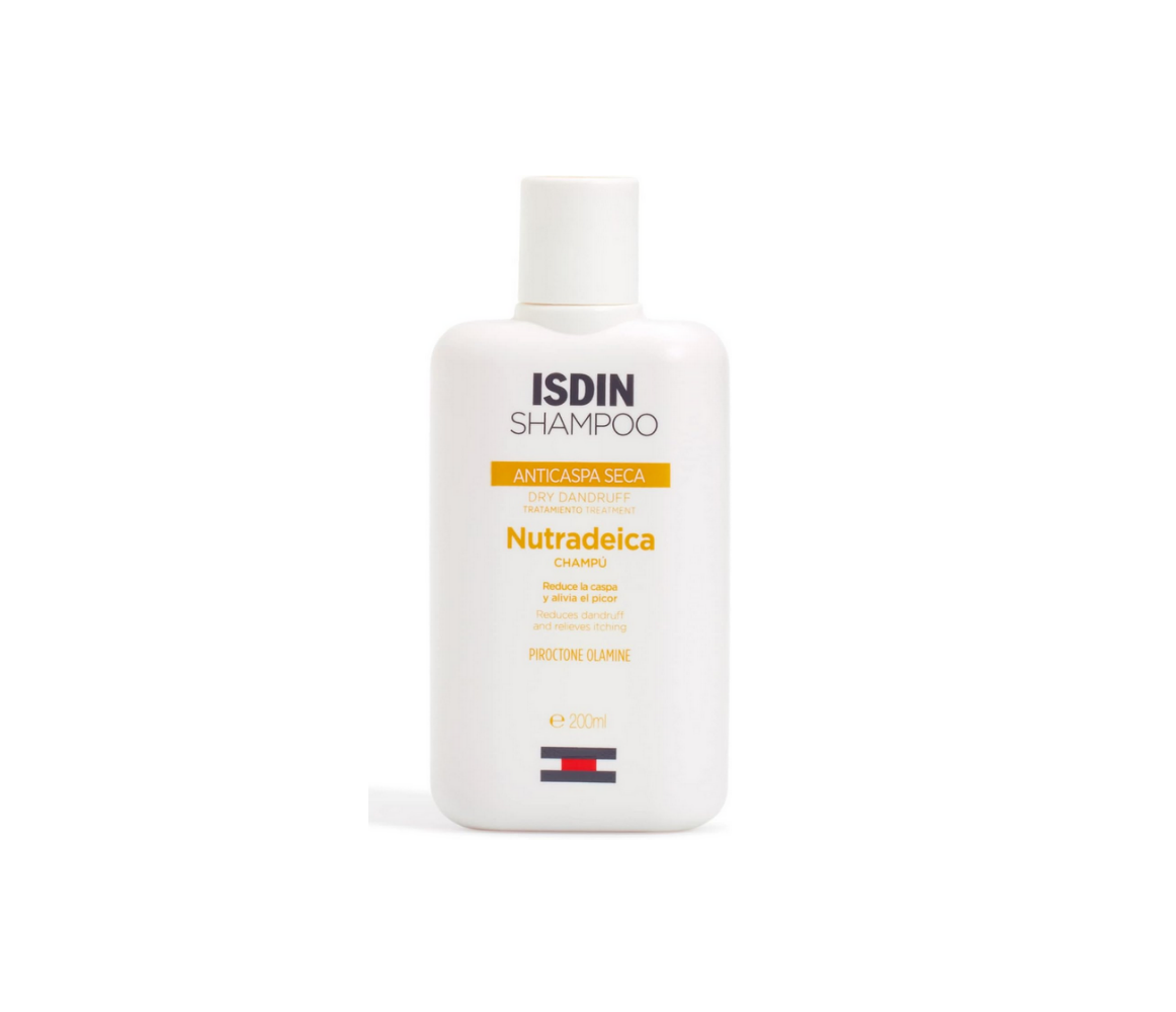 ISDIN NUTRADEICA Champú Anticaspa Seca, 200 ml