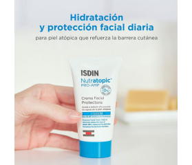 ISDIN NUTRATOPIC PRO-AMP Crema Facial Piel Atópica, 50 ml